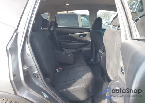 2018 Nissan Murano Sv z USA, uszkodzony, nr VIN 5N1AZ2MH7JN127866